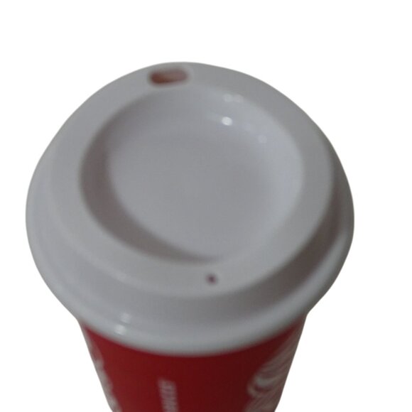 Starbucks Red Holiday Reusable Hot Cup w/Lid 16 Oz 2024 Red Cup Day Collectible - Picture 5 of 7